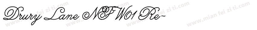 Drury Lane NF W01 Re字体转换